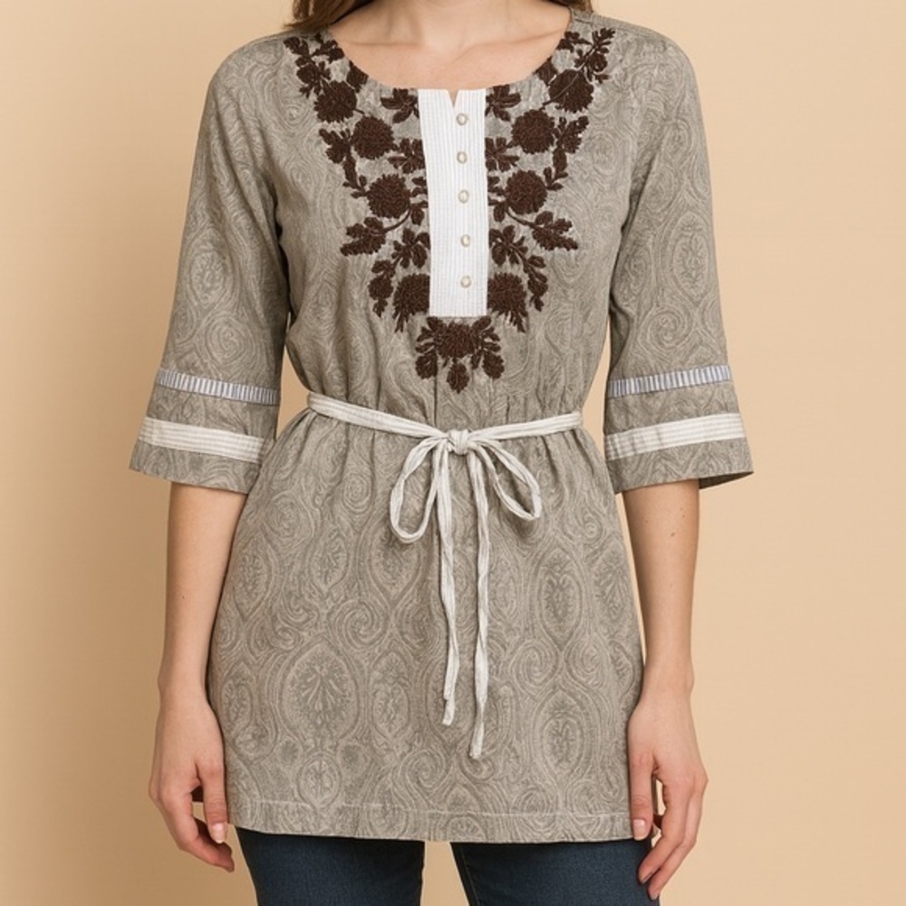 3j workshop vintage Johnny was embroidered blouse